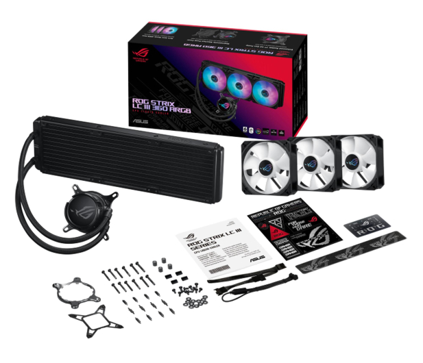 ASUS ROG STRIX LC III 240 ARGB 2x120mm 90RC00S1-M0UAY0 - 1352274 - zdjęcie 5